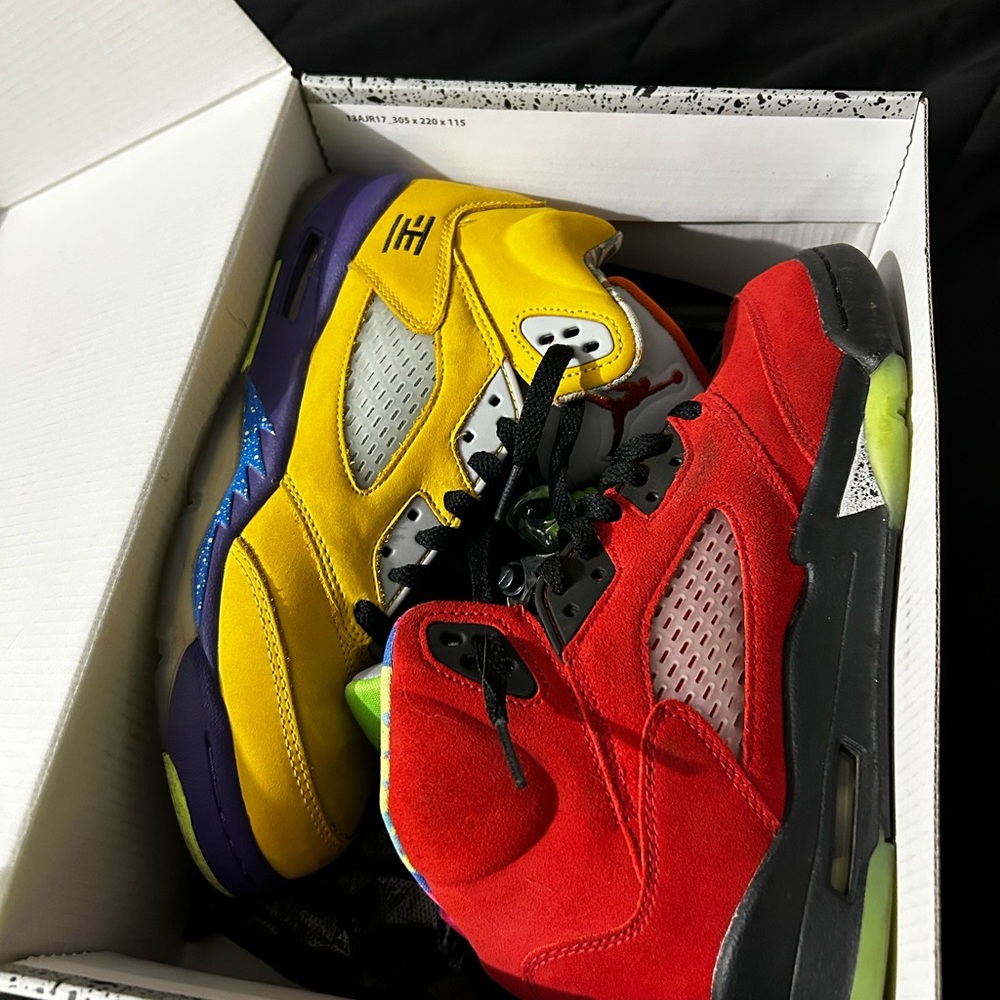 Jordan Retro 5- What The